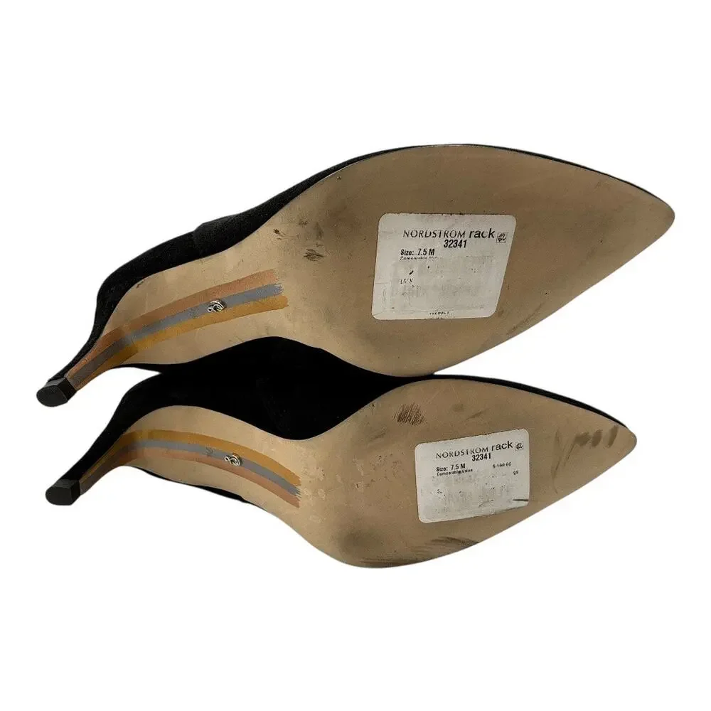 NWT No Box Sam Edelman Ulissa
Luster Jeweled Ankle
Booties Black Suede SZ 7.5 - Picture 6 of 7